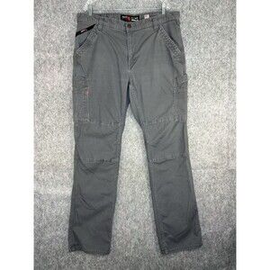 Ariat FR M5 Straight Leg Work Pants Men’s 38X36 Gray Flame Resistant Cordura